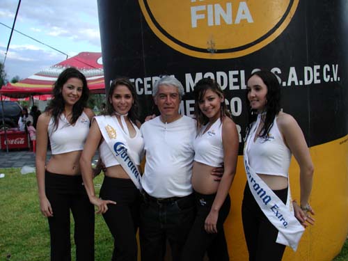 older guy with girls