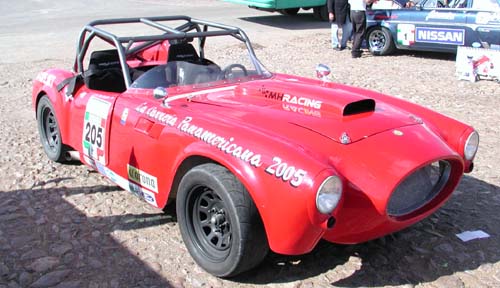 red race car