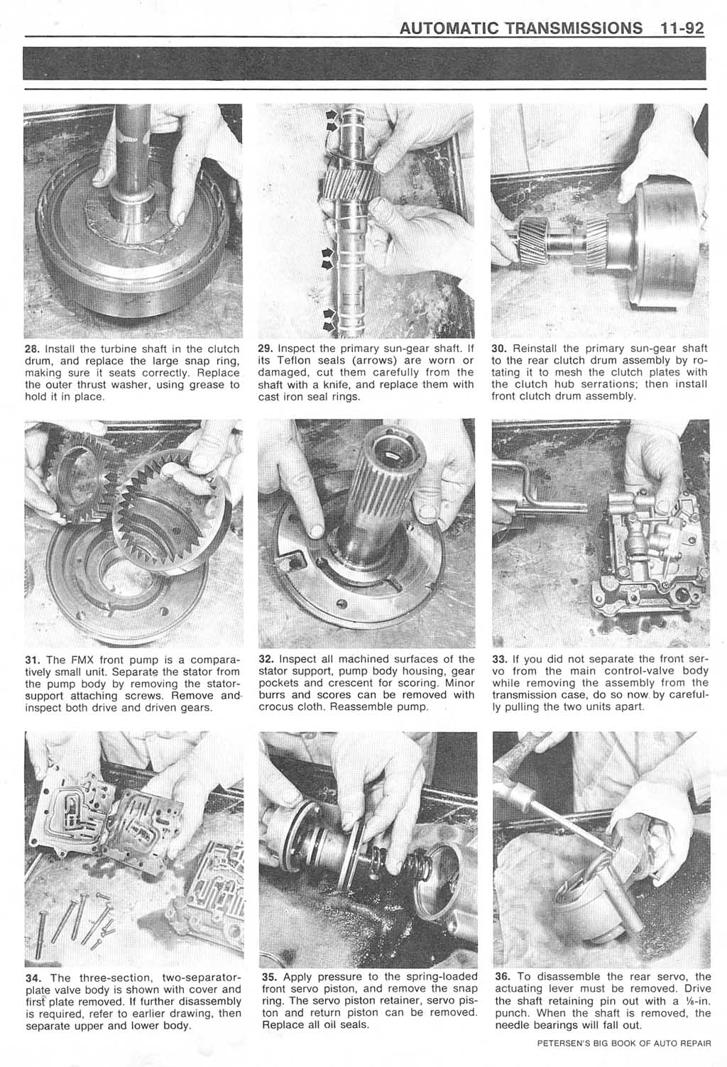 Bob Johnstones Studebaker Resource site (FMX Transmission Overhaul)