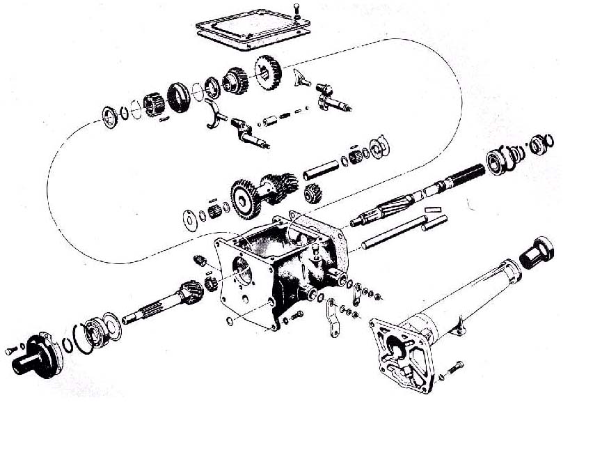 Bob Johnstones Studebaker Resource Website (Studebaker T96 transmission )