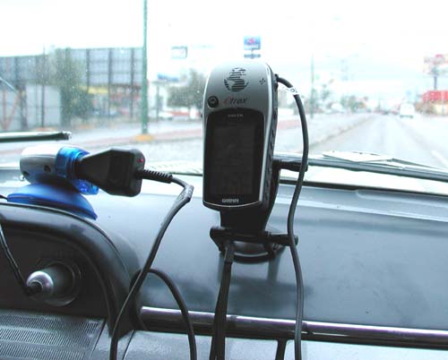 gps on dash