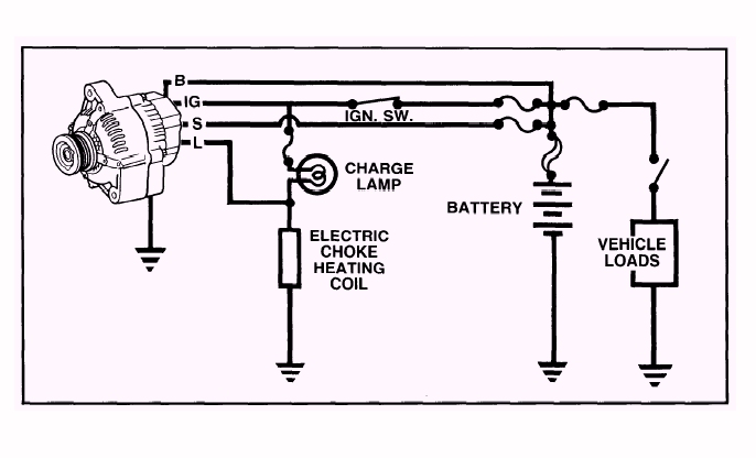 toyota forklift alternator wiring diagram #4