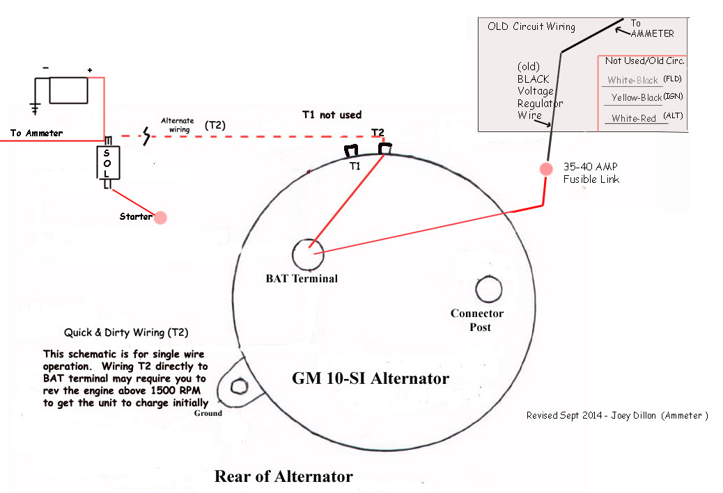 Gm 4 Pin Alternator Wiring Diagram from www.studebaker-info.org