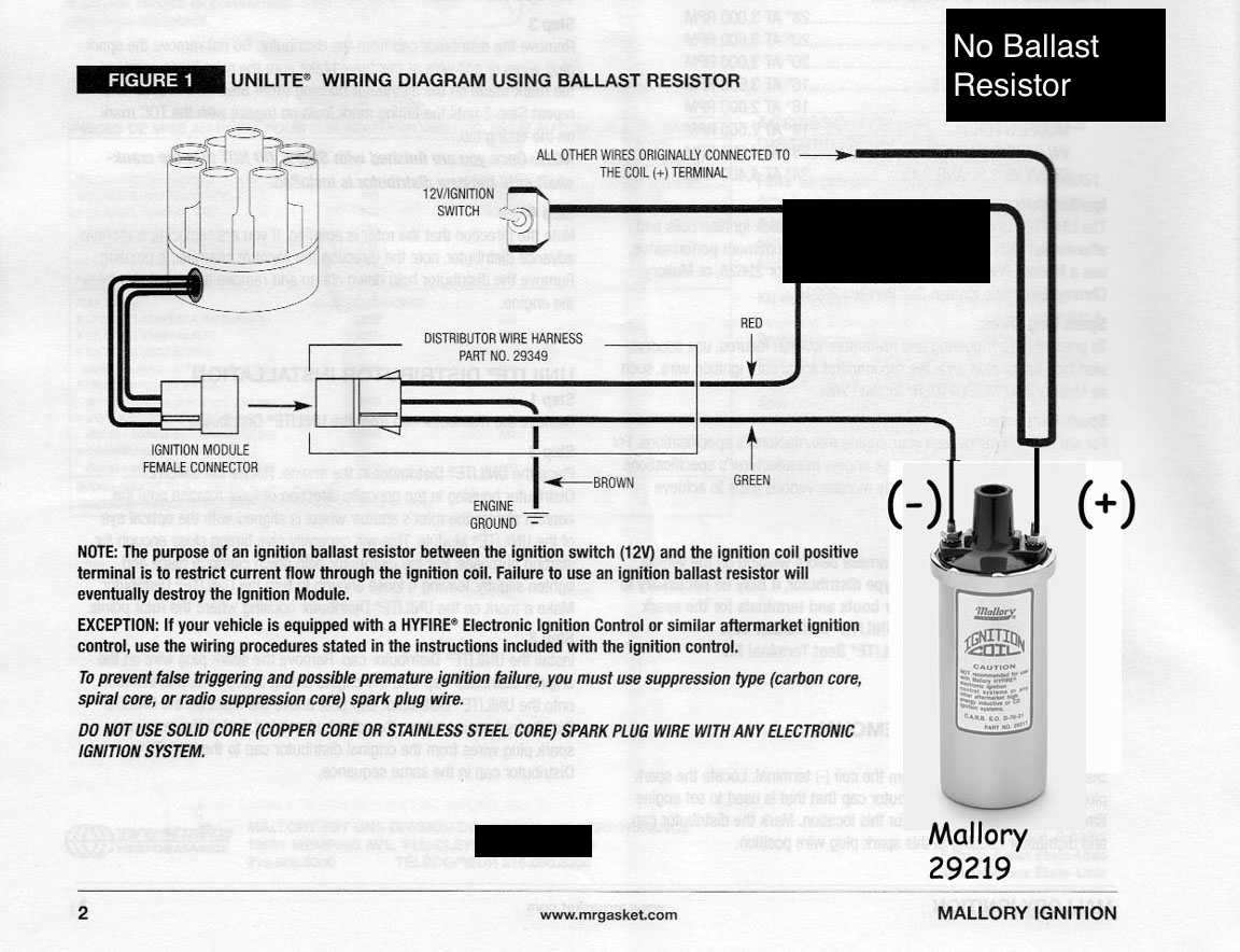 Bob's Studebaker Resource and Information Portal (Mallory ... mallory ignition wiring diagram 