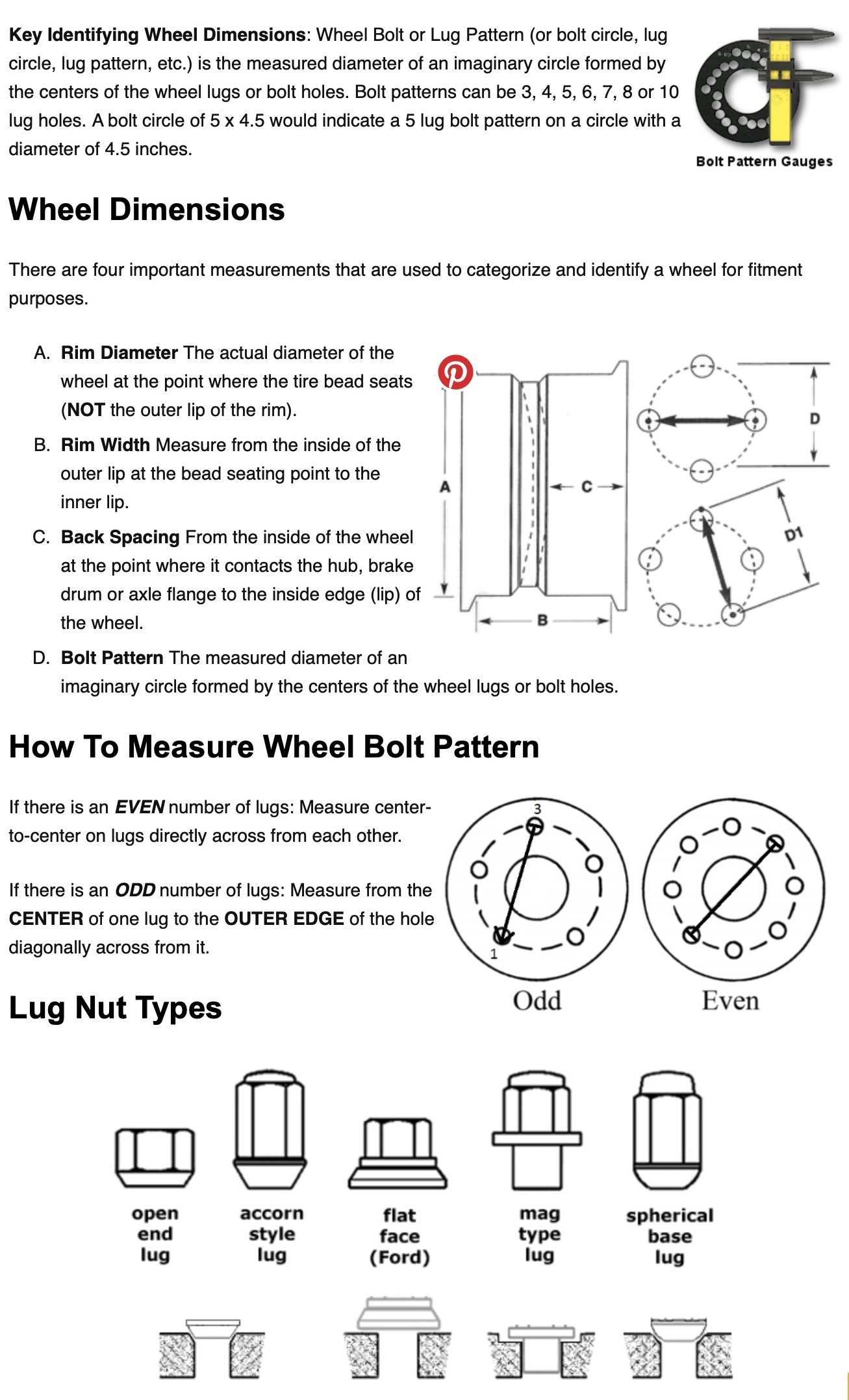 ford bolt pattern 5 lug on Wheels And Tires